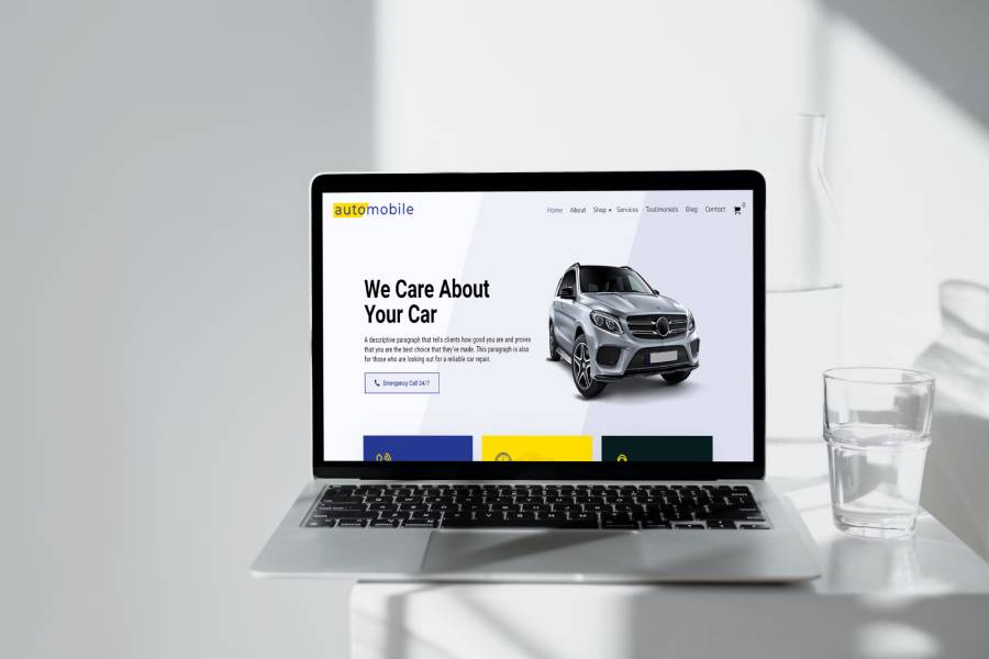 Automobile Pro WordPress Theme