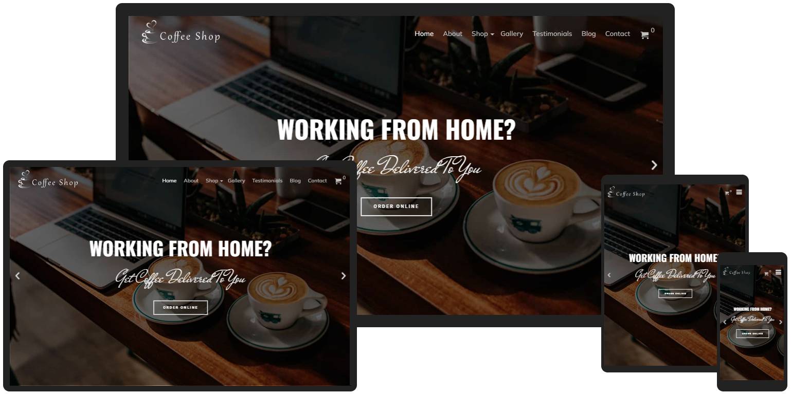 WordPress Theme CoffeeShop Pro