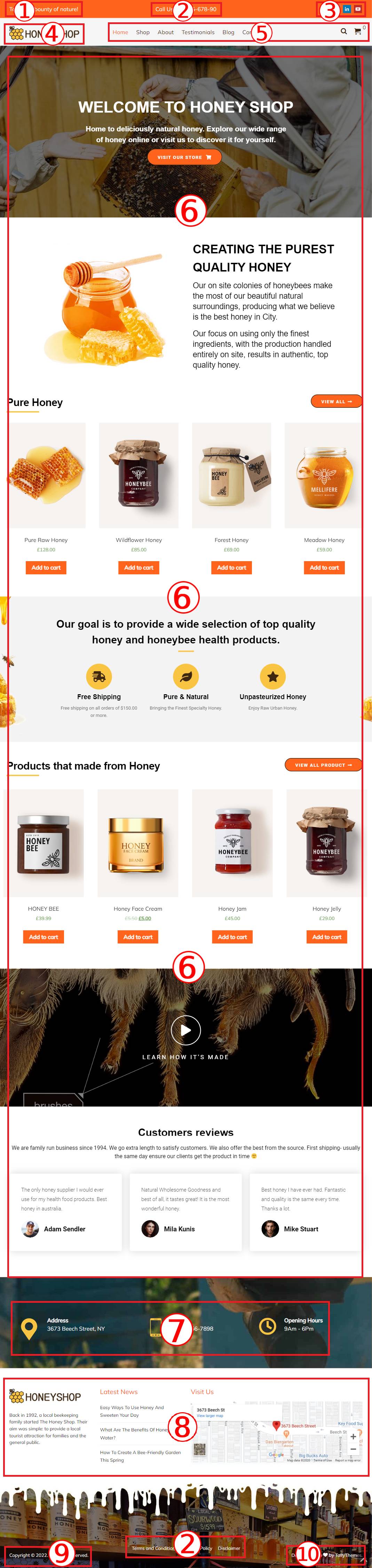 Honey Shop Pro Documentation  Image