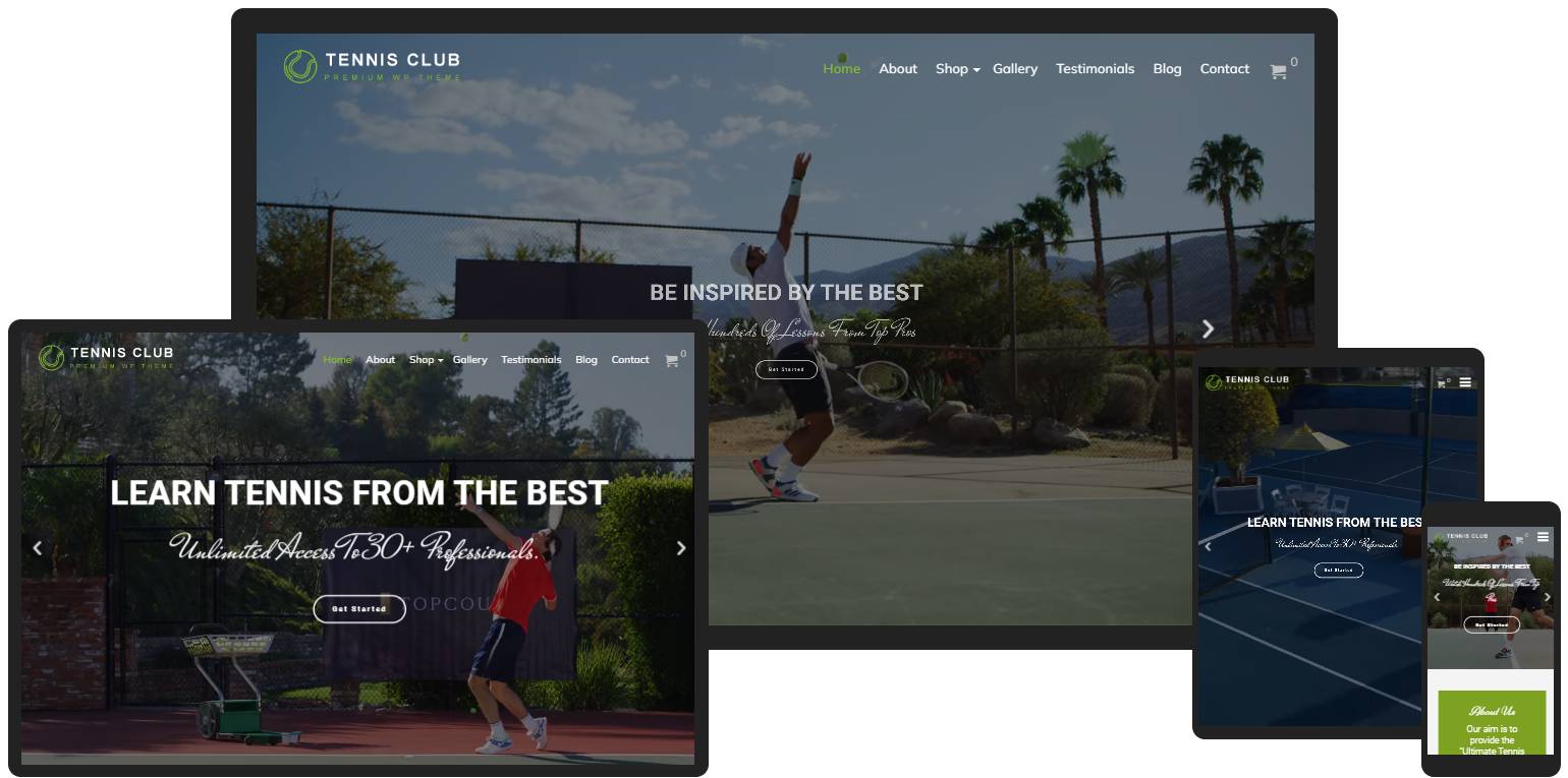 WordPress Theme TennisClub Pro