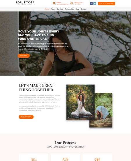 Yoga WordPress Theme: Best Yoga WordPress Theme