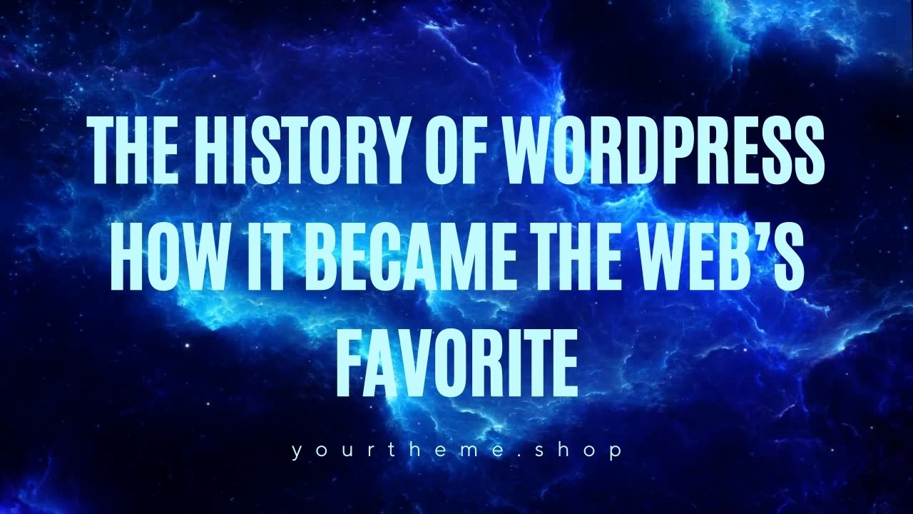 The History of WordPress How It Became the Web’s Favorite